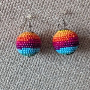Colorful Beaded Earrings